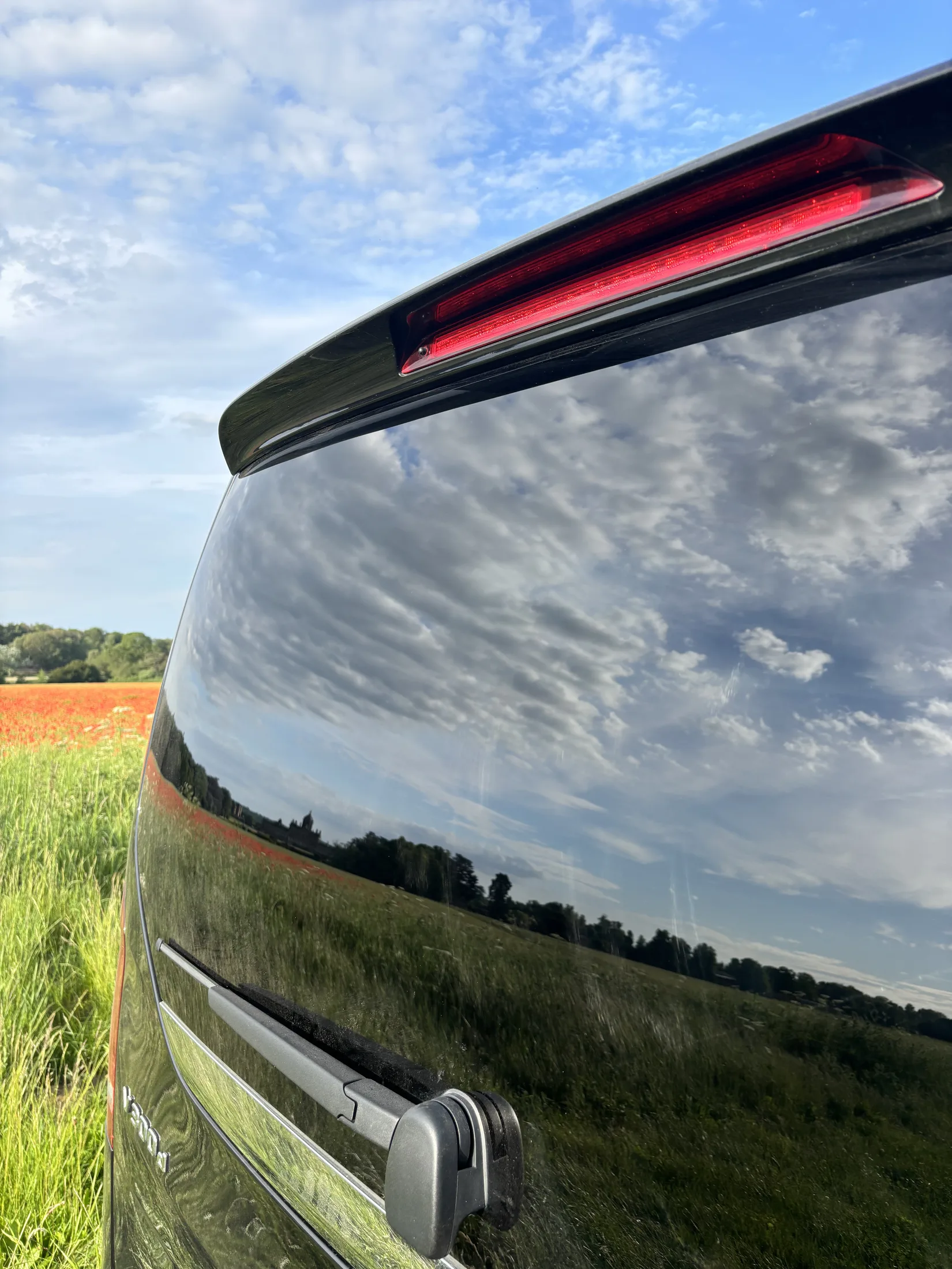 The V-Class on a private Yorkshire touring day